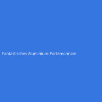 Fantastisches Aluminium-Portemonnaie